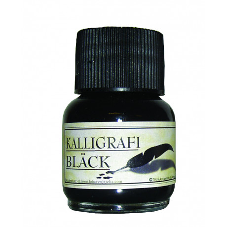 Bläck 29 ml. Svart
